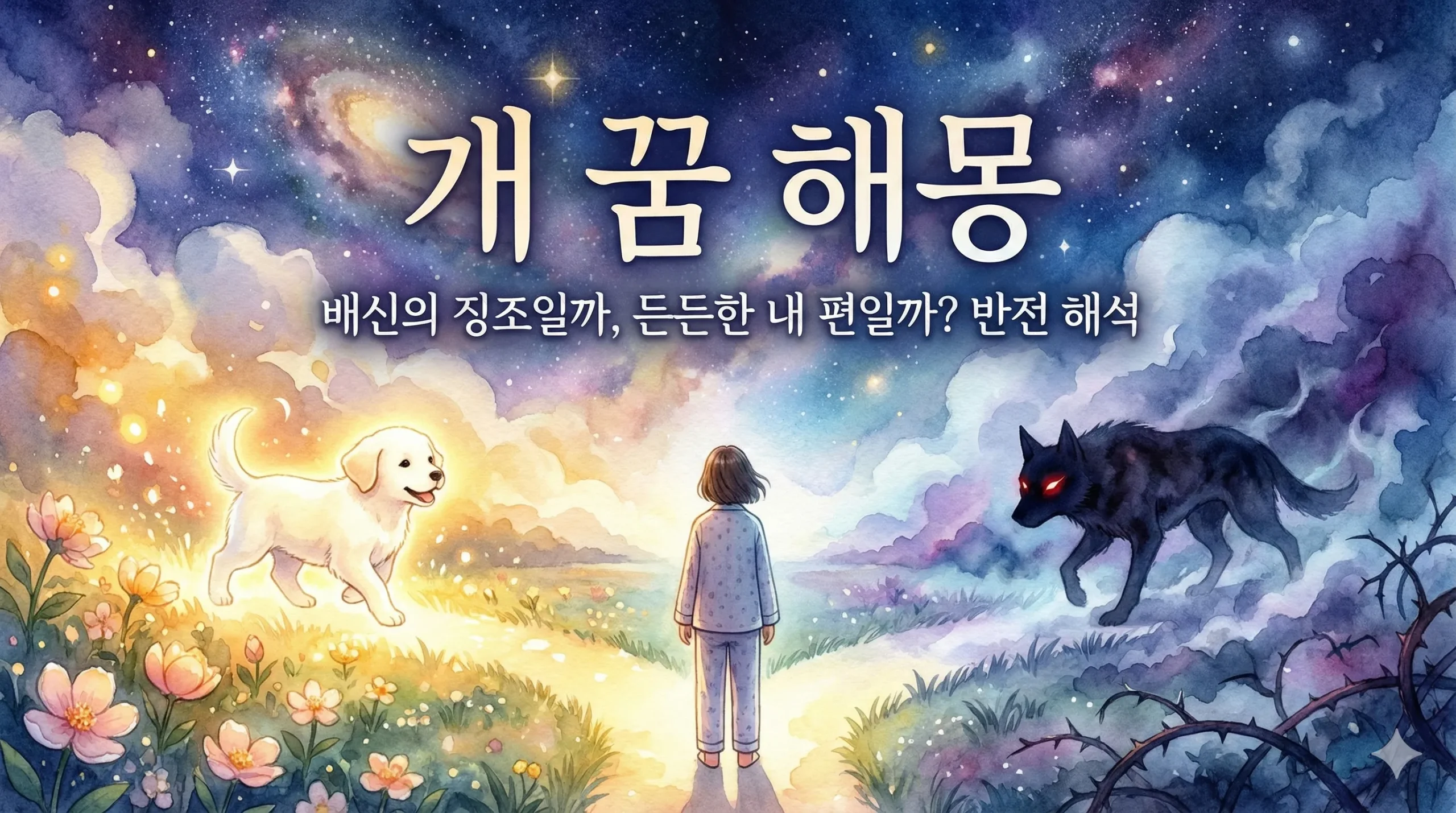 개 꿈 해몽 썸네일