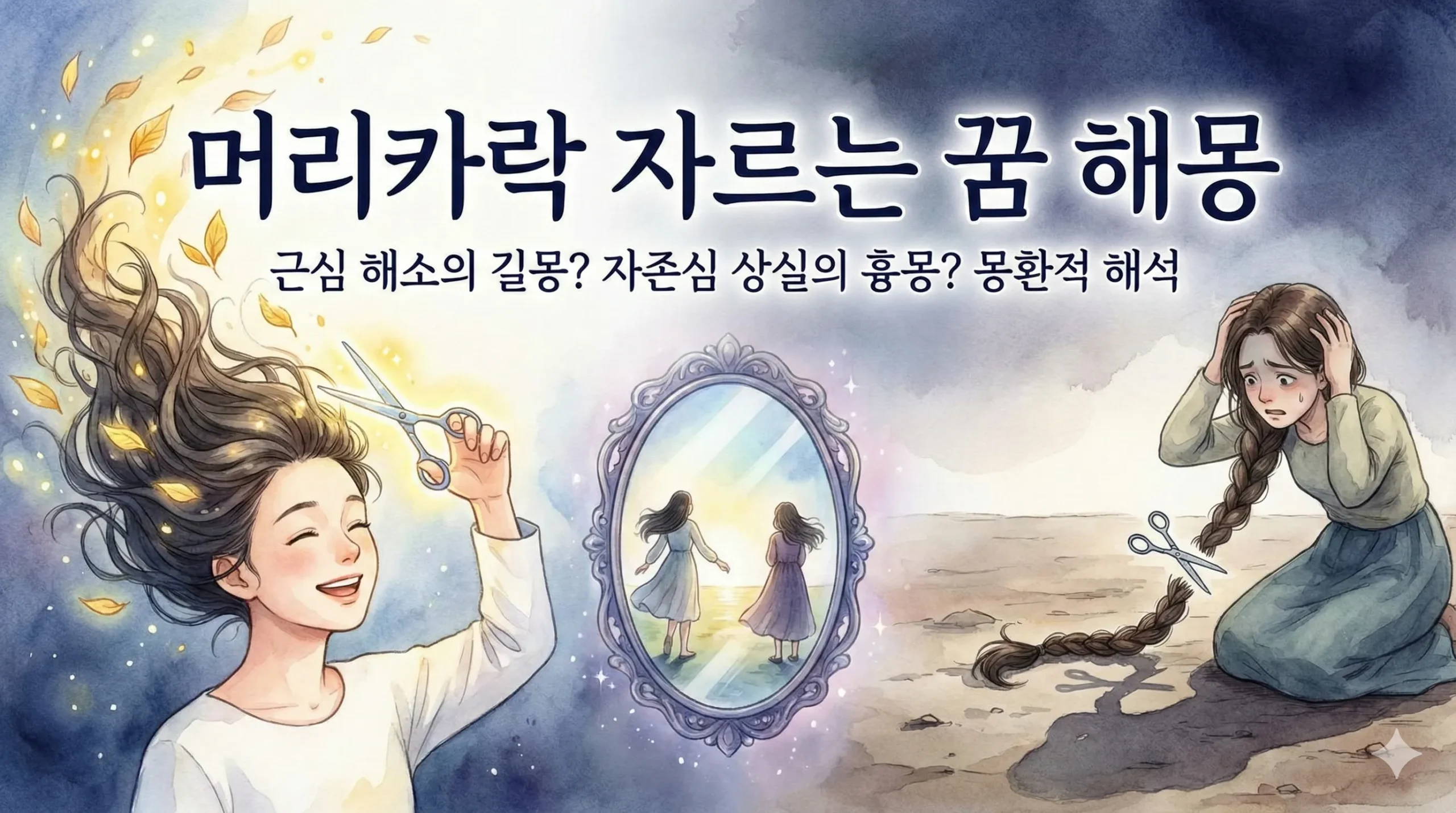 머리카락 자르는 꿈 썸네일