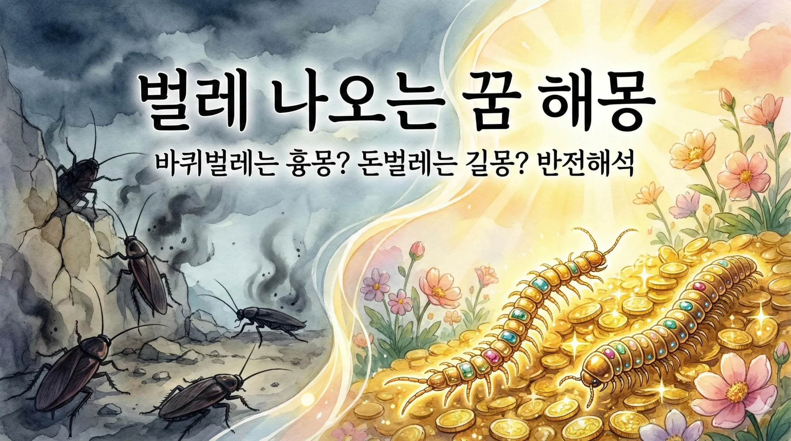벌레 나오는 꿈 해몽 썸네일