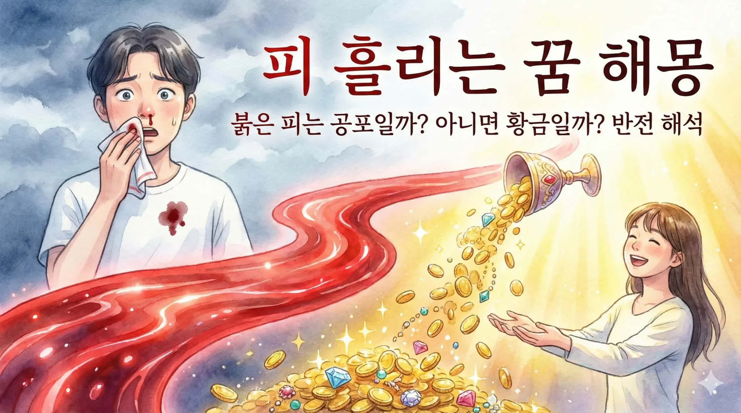 피 흘리는 꿈 해몽 썸네일