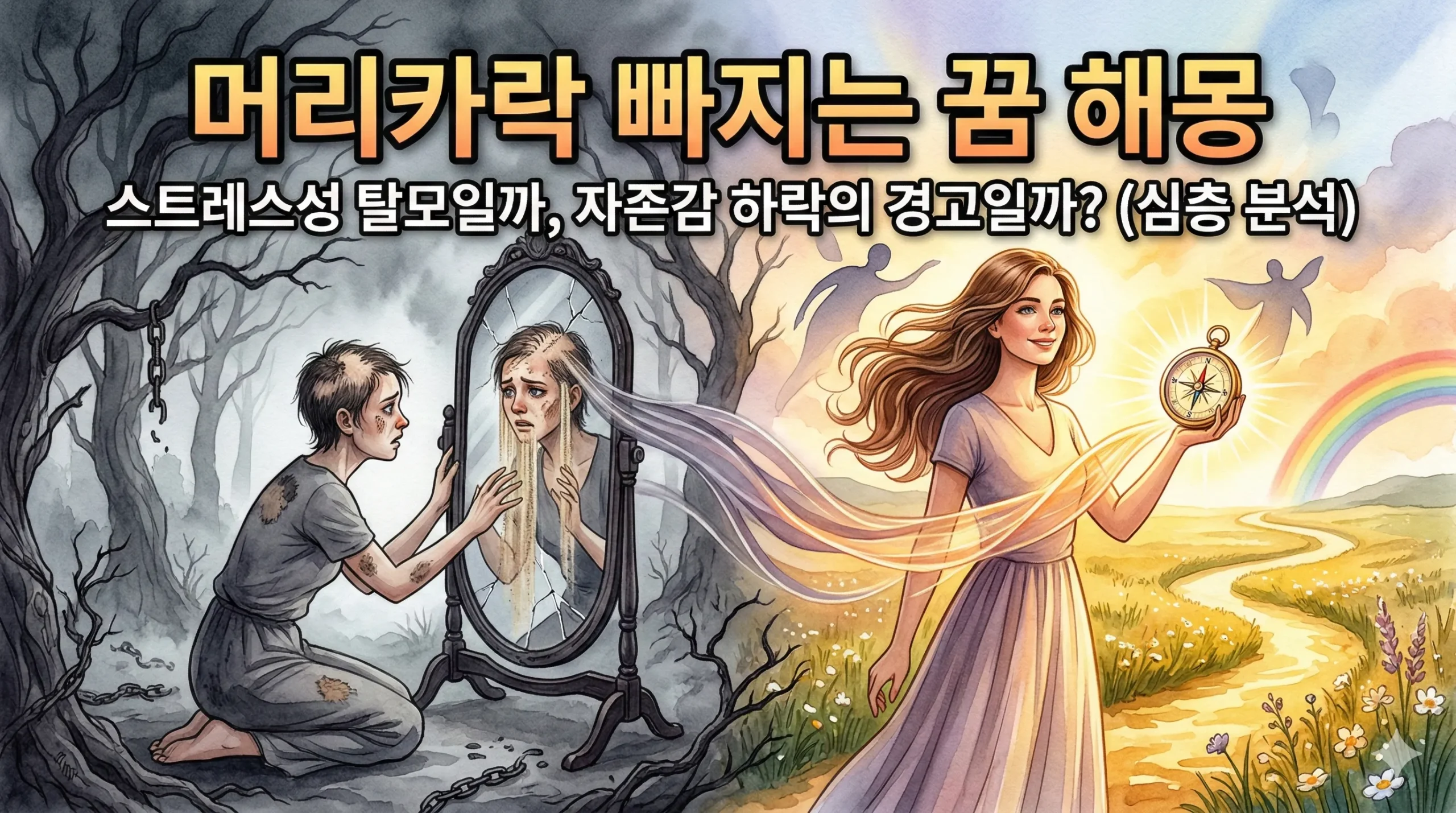 머리카락 빠지는 꿈 썸네일