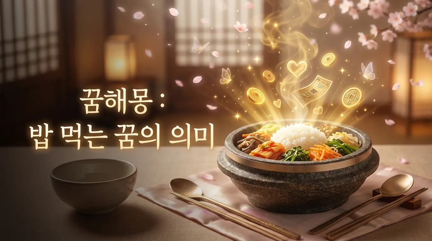 밥 먹는 꿈 해몽